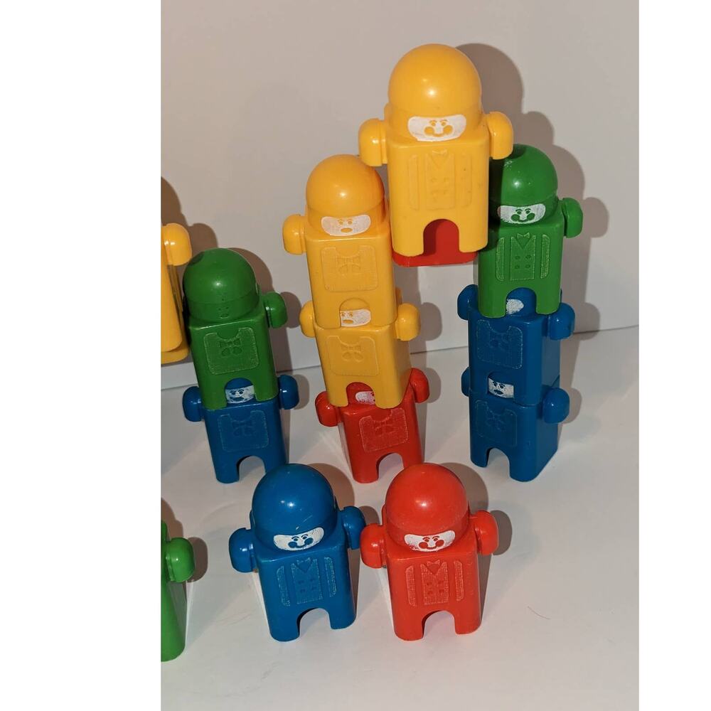 Vintage RARE 1970s Samsonite Building Toys Stacking - Picture 2 of 7